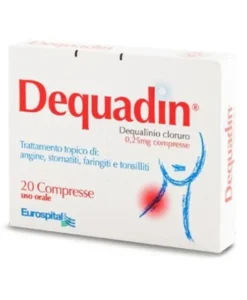 Dequadin 0,25 mg 20 compresse