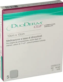 Duoderm Cgf Medicazione 10 X 10 cm 5 Pezzi