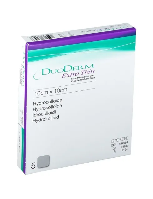 Duoderm Medicazione Extra Sottile 10 X 10 cm 5 Pezzi