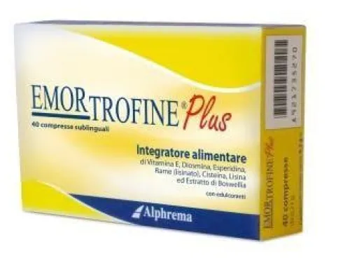 Emortrofine Plus 40 Compresse