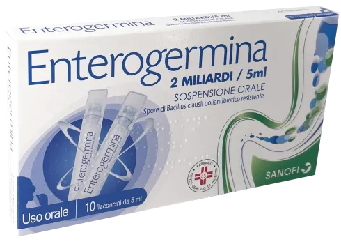 Enterogermina 2 Miliardi 10 flaconi Importazione
