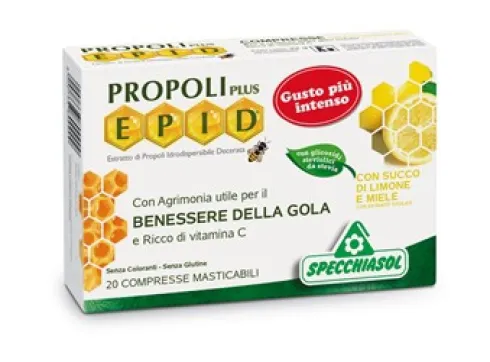 Epid Propoli Plus Miele E Limone 20 Compresse