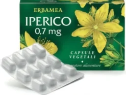Erbamea Iperico 0,7 mg Integratore per Tono dell’Umore 36 Capsule