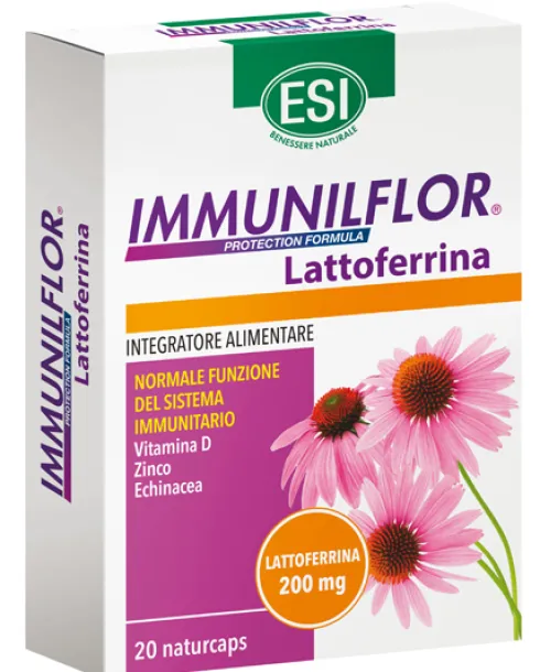 Esi Immunilflor Lattoferrina 20 naturcaps
