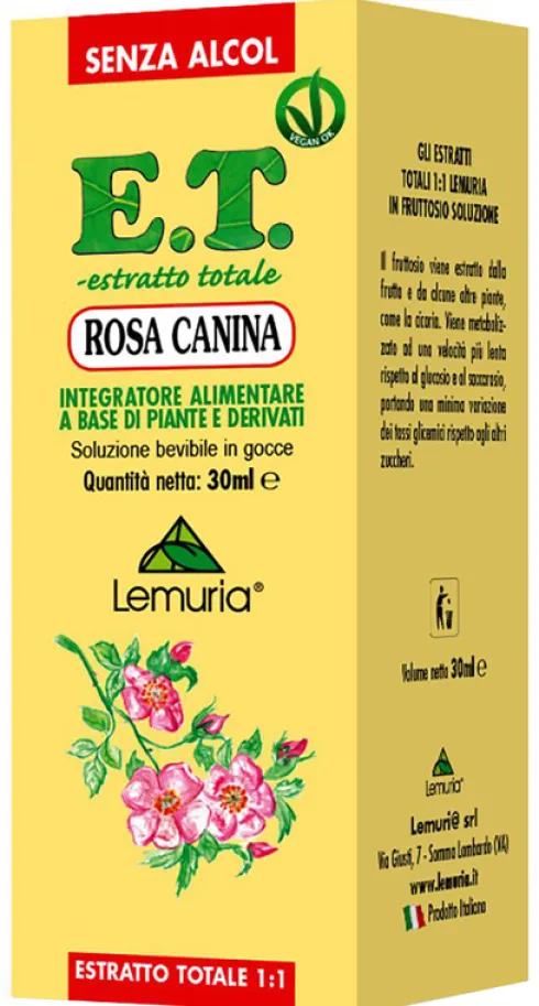 E.T. Rosa Canina Estratto Totale 30 ml