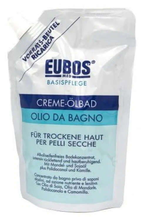 Eubos Olio Da Bagno Ricarica 400 ml