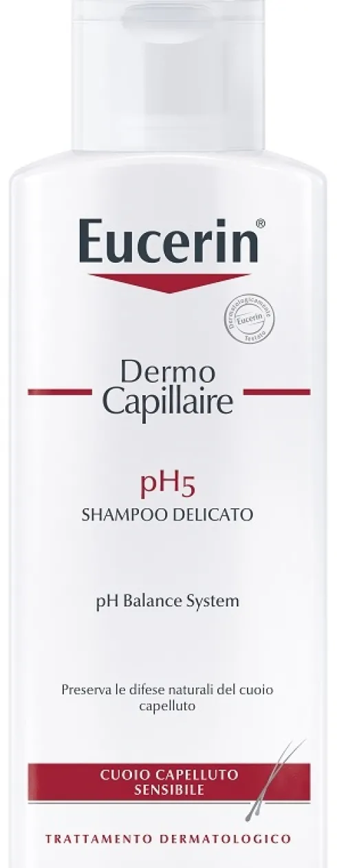 Eucerin DermoCapillaire pH5 Shampoo Delicato Cuoio Capelluto Sensibile 250 ml