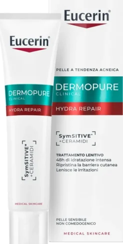 Eucerin DermoPure Trattamento Idratante Lenitivo Barriera Cutanea 40 ml