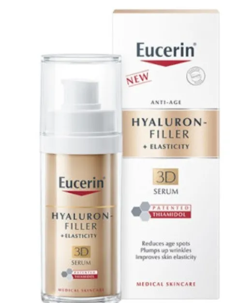 Eucerin Hyaluron-Filler + Elasticity Fluido Spf 50 Anti Età 50 ml