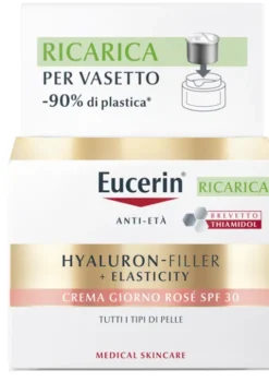 Eucerin Hyaluron-Filler + Elasticity Giorno Rosé Spf 30 Ricarica 50 ml