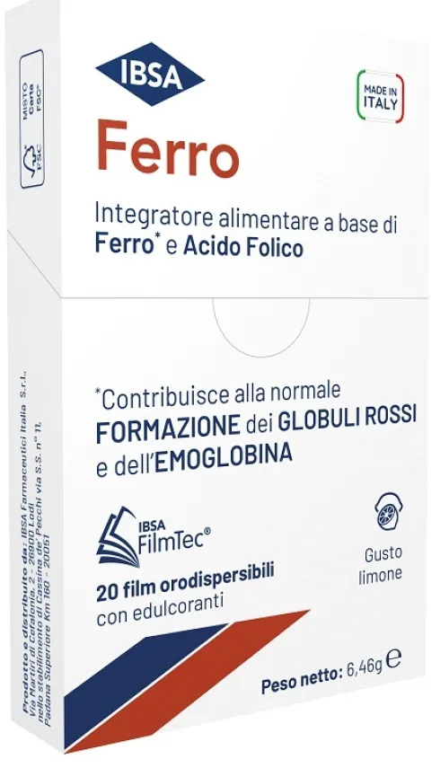 Ferro Ibsa 20 Film Orodispersibili