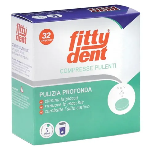 Fittydent Comprex 32 Compresse Effervescenti