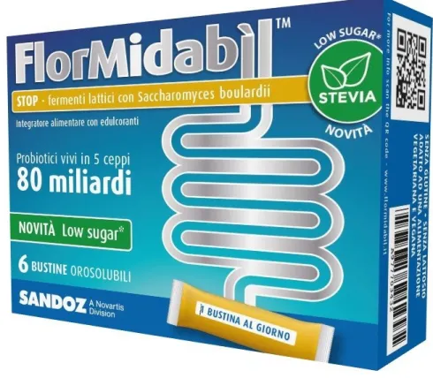 Flormidabil Stop Con Stevia 6 Bustine