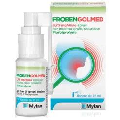 Frobengolmed 8,75 mg/dose Spray Orale 15 ml