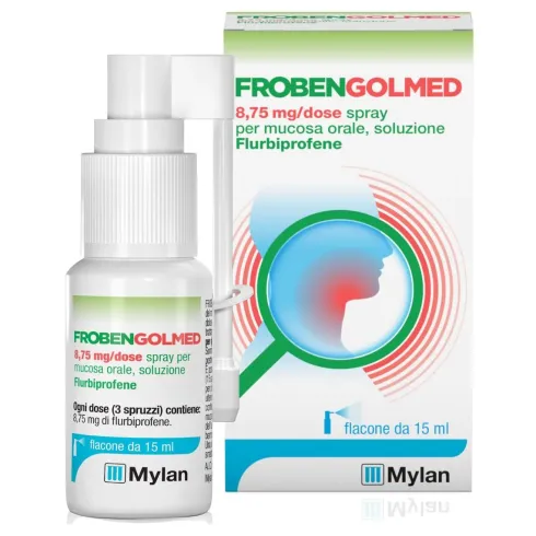 Frobengolmed 8,75 mg/dose Spray Orale 15 ml