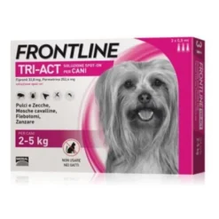 Frontline Tri-Act Cani 2-5 Kg 3 Pipette