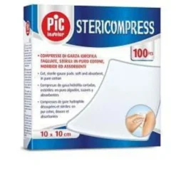 Garze Pic Sterili 10×10 cm 100 Pezzi