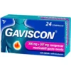 Gaviscon 500 mg + 267 mg 24 compresse masticabili