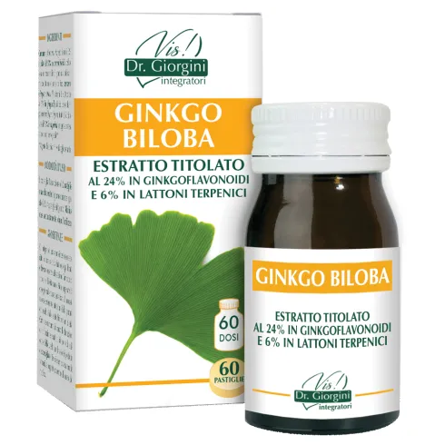 Ginkgo Biloba Estratto Titolato 60 pastiglie