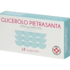 Glicerolo Pietrasanta Adulti 2500 mg 18 Supposte