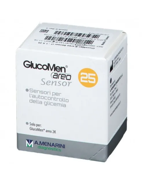 Glucomen Areo Sensor Strisce 25 Pezzi