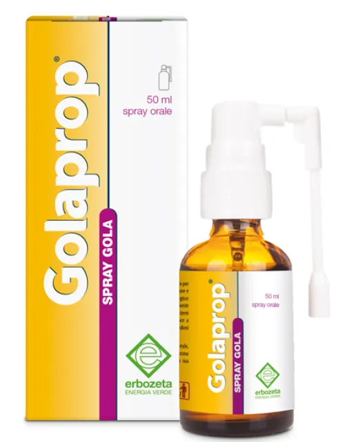 Golaprop Spray Gola Dispositivo Medico Propoli Acido Ialuronico 50 ml