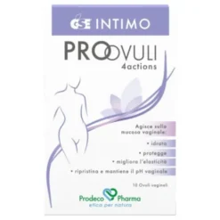 Gse Intimo ProOvuli 4Actions Confezione 10 Ovuli Vaginali Idratanti e Protettivi