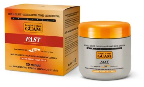 Guam Fanghi d’Alga Fast F.I.R. Anticellulite Intensivo con Pantaloncino 1 kg