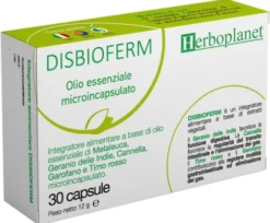 Herboplanet Disbioferm Integratore Intestino e Disbiosi 30 capsule