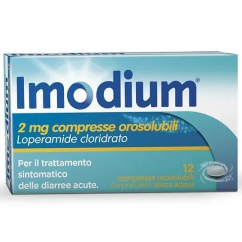 Imodium 2 mg Orosolubile 12 Compresse