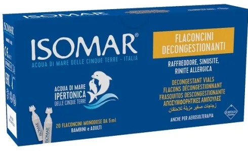 Isomar Soluzione Ipertonica Decongestionante 20 flaconcini 5 ml
