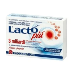 Lactò Più Fermenti Lattici con Bacillus Coagulans e Vitamine B 15 Compresse