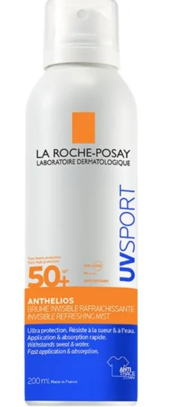La Roche-Posay Anthelios UV Sport Spray SPF50+ Protezione Solare Invisibile 200 ml