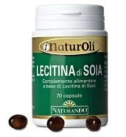 Lecitina Soia Naturando 70 Capsule
