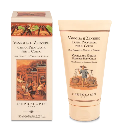 L’Erbolario Vaniglia e Zenzero Crema Profumata per il Corpo 150 ml