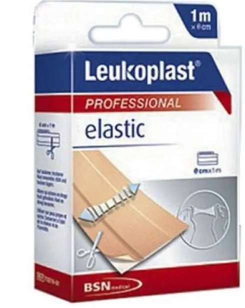 Leukoplast Elastic 8 cm X 1 Metro