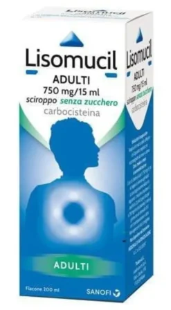 Lisomucil Adulti Senza Zucchero Sciroppo 200 ml