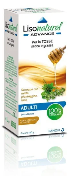 Lisonatural Advance Adultii Sciroppo 180 grammi