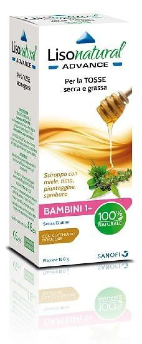 Lisonatural Advance Bambini Sciroppo 180 grammi