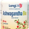 LongLife Ashwagandha Bio KSM-66 300 mg Tonico Adattogeno Benessere Mentale 60 Capsule
