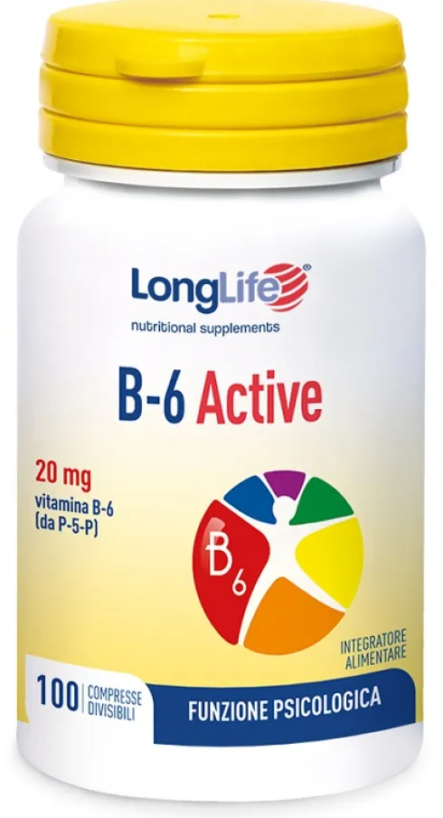 Longlife B-6 Active 100 compresse