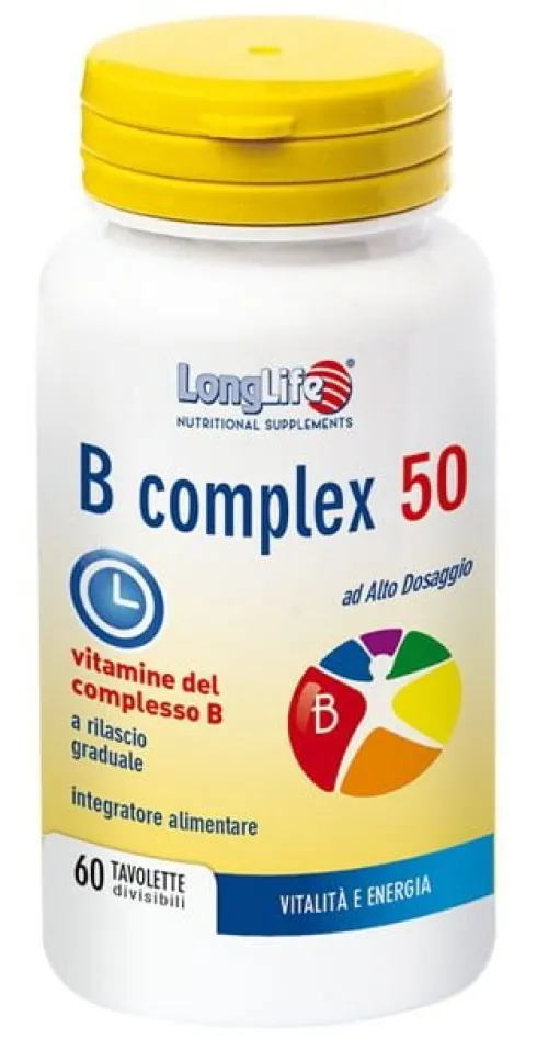 Longlife B Complex 50 60 Tavolette