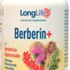 LongLife Berberin+ Integratore Colesterolo Metabolismo Cardiovascolare 60 Tavolette Vegane