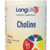LongLife Choline 250 mg Integratore Colina Fegato Memoria Metabolismo 100 Tavolette