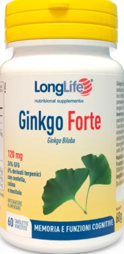 Longlife Ginkgo Forte 60 tavolette
