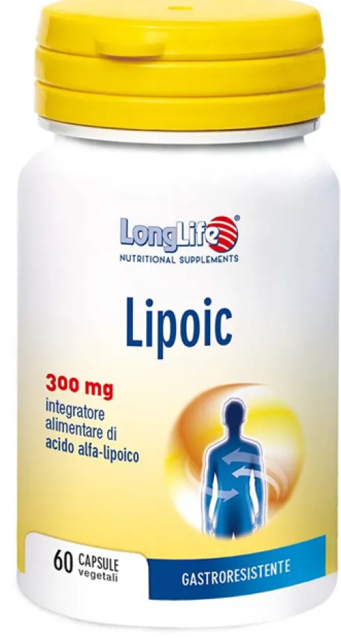 Longlife Lipoic 300 mg60 capsule