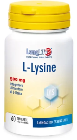 Longlife L-Lysine 500 mg 60 tavolette