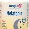 LongLife Melatonin 1 mg Integratore Sonno Rapido Jet Lag 120 Tavolette Sublinguali