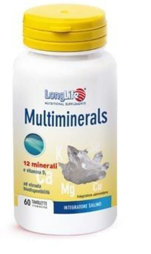 Longlife Multiminerals 60 Tavolette