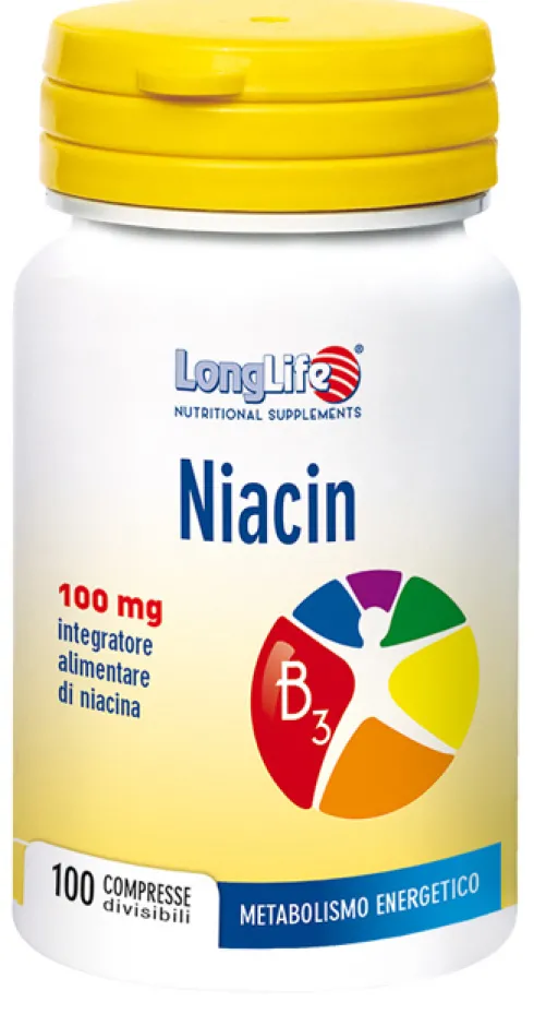 Longlife Niacin 100 mg 100 compresse